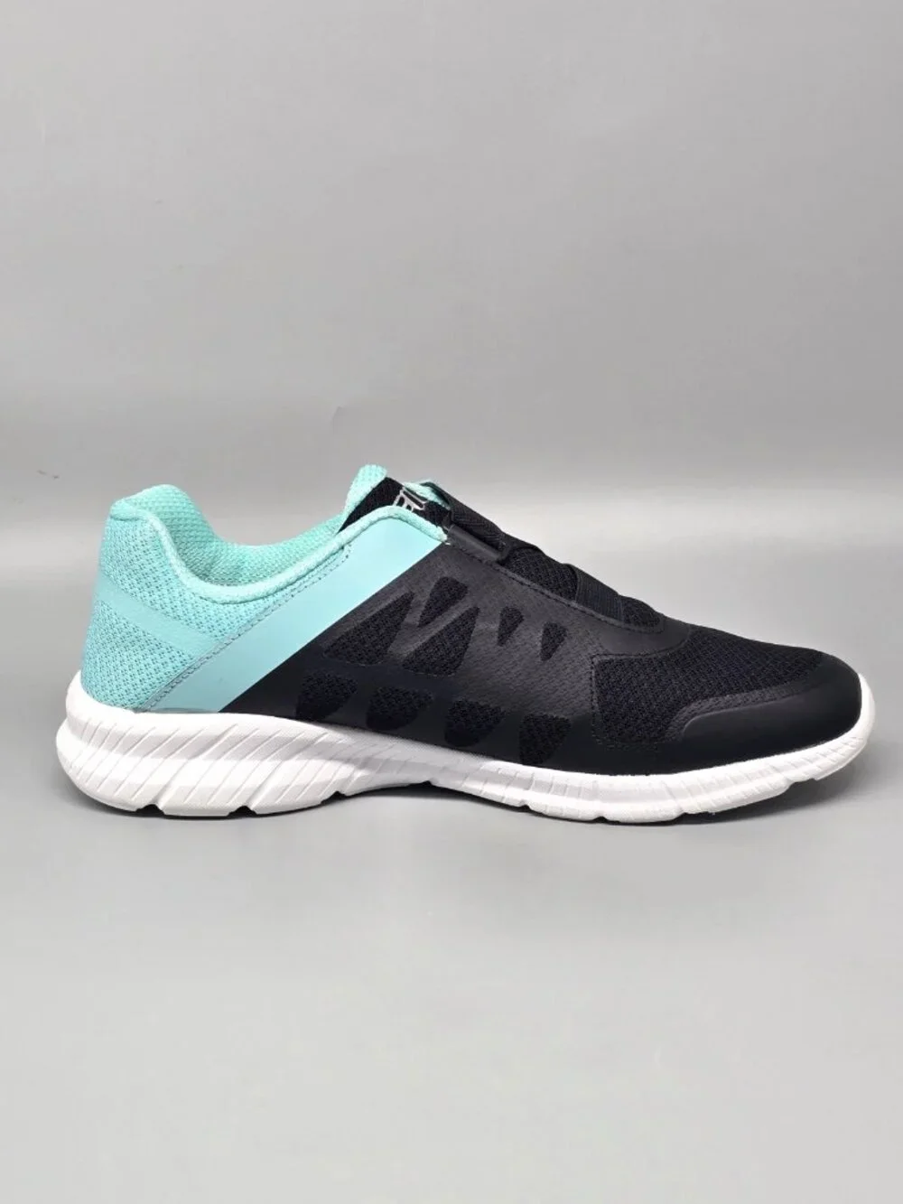 Fila Memory Finity Foam Black Light Blue Running Sneakers Women's Size 11